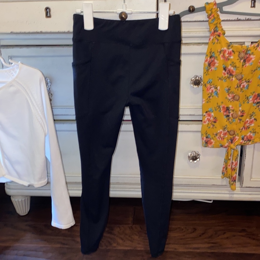 Threads 4 Thought black tights leggings workout athletic gear yoga pants size 6‌ - Picture 4 of 4